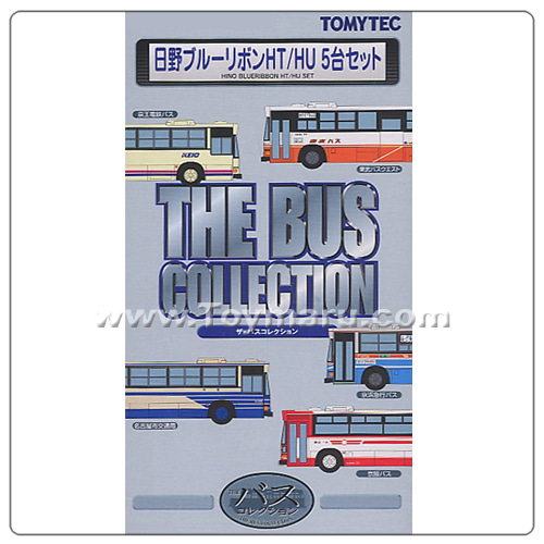 1/150 버스 컬렉션 히노 블루리본 HT&amp;HU 5p 세트