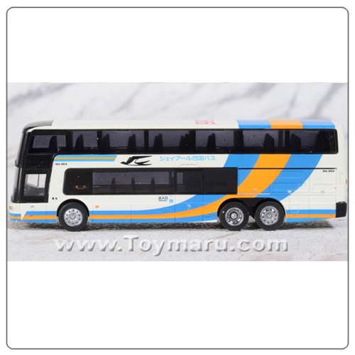 1/150 버스 컬렉션 미쓰비시 후소 에어로킹 컬렉션 JR 시코쿠 버스