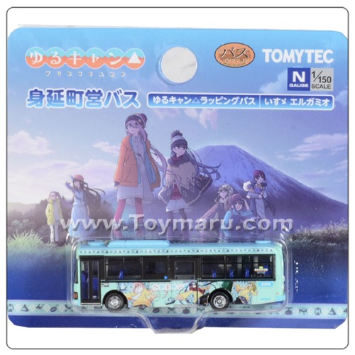 1/150 버스 컬렉션 미노부운영 유루캠프 래핑 버스