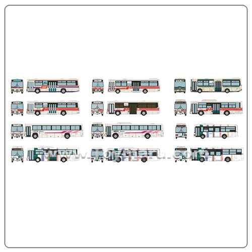 [ 더 버스 컬렉션 ] 1/150 니시테쓰 버스 스페셜 12개입 BOX  (2023년 1월 발매예정)
