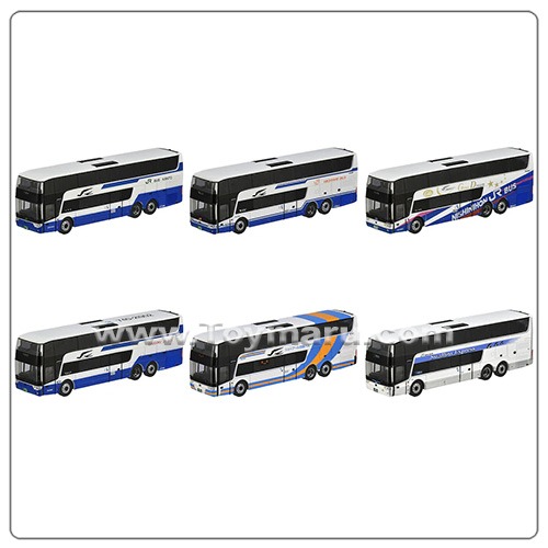 [ 더 버스 컬렉션 ] 1/150 스카니아 아스트로메가TDX24 JR 버스 스페셜 6 개입 BOX (2023년 12월 발매예정)