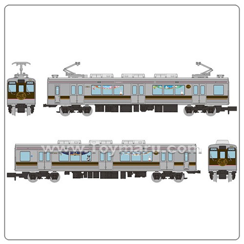 [ 철도 컬렉션 ] 1/150 철도 컬렉션 후쿠시마교통1000계2량세트 B (2024년 4월 발매예정)