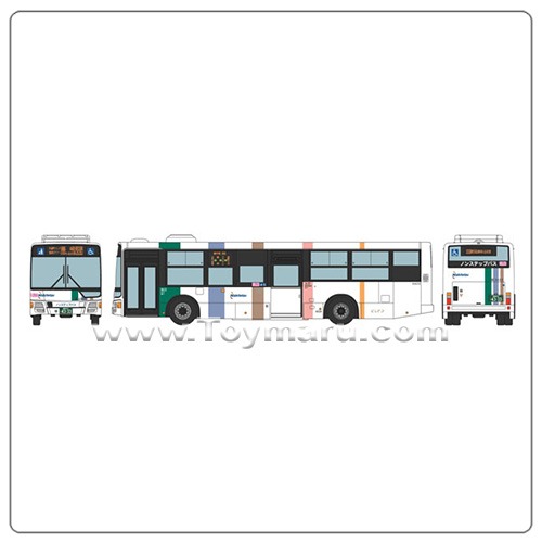 [ 나의 거리 버스 컬렉션 ] 1/150  ( MB8-2 ) 서일본 철도  (2024년 4월 발매예정)