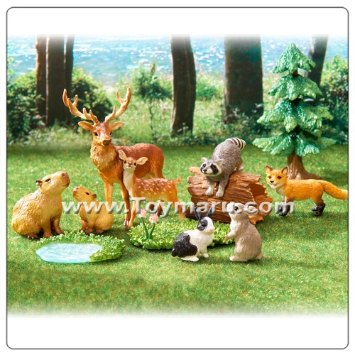 푸치 동물도감숲과 초원의 친구들 6종 BOX