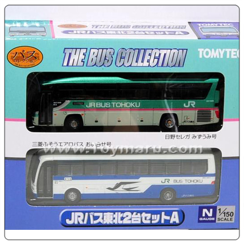 1/150 버스 컬렉션 2p 세트 A (JR 버스 토호쿠)