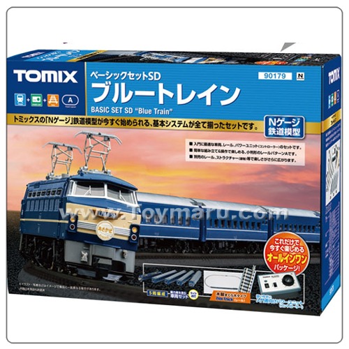 TOMIX 파인트랙 베이직 세트 SD &quot;블루 트레인&quot;(기차 5량 포함)