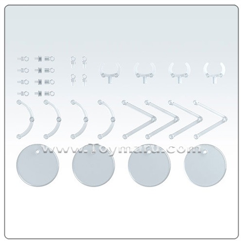 THE심플 스탠드 mini×4 소형 피규어 &amp; 디포르메 피규어용 (2023년 3월 발매예정)