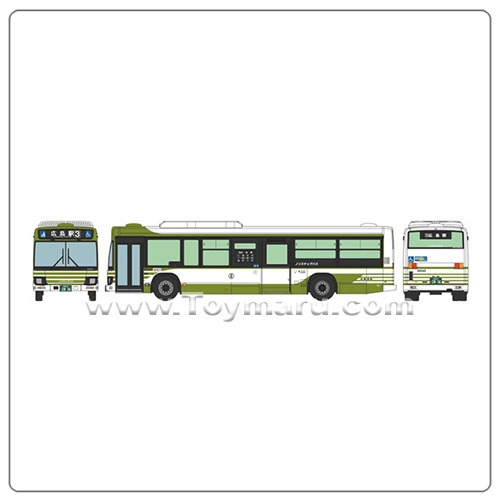 [ 나의 거리 버스 컬렉션 ] 1/150  ( MB7-2 ) 히로시마 전철  (2024년 4월 발매예정)